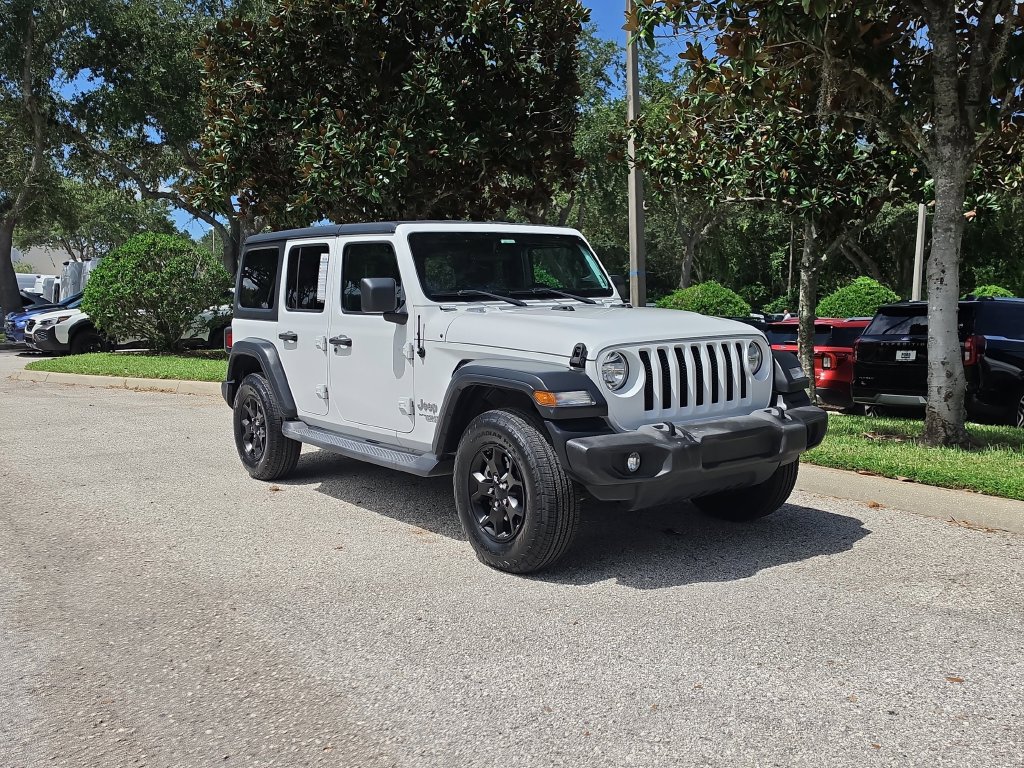 Used 2020 Jeep Wrangler Unlimited Sport S AWD/4WD image 2