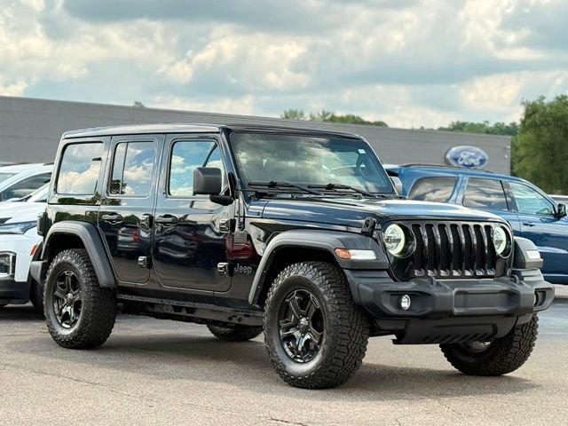 Used 2021 Jeep Wrangler Unlimited Sport w/ Sun And Sound Package AWD/4WD image 32