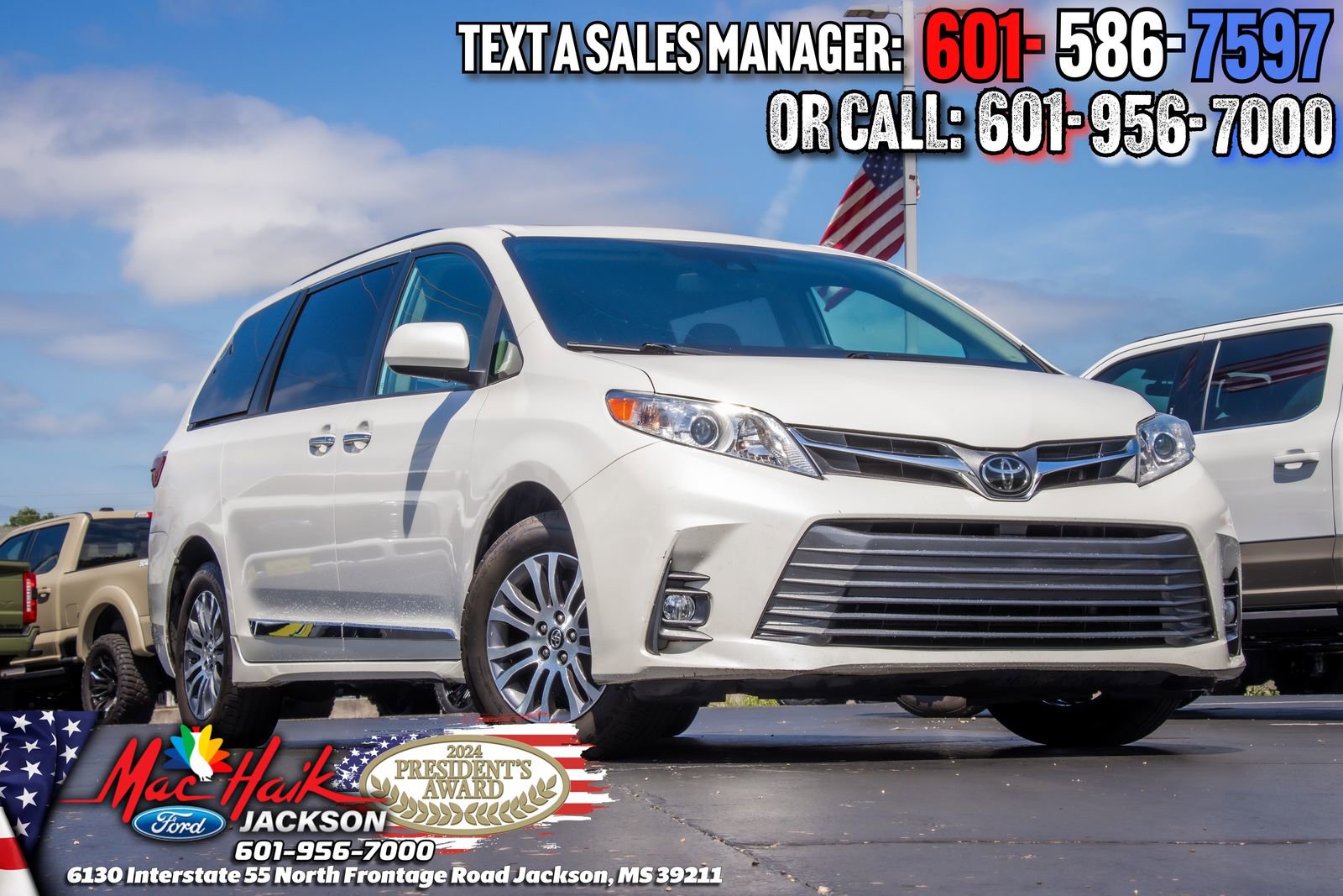 Used 2019 Toyota Sienna XLE w/ XLE Navigation Package