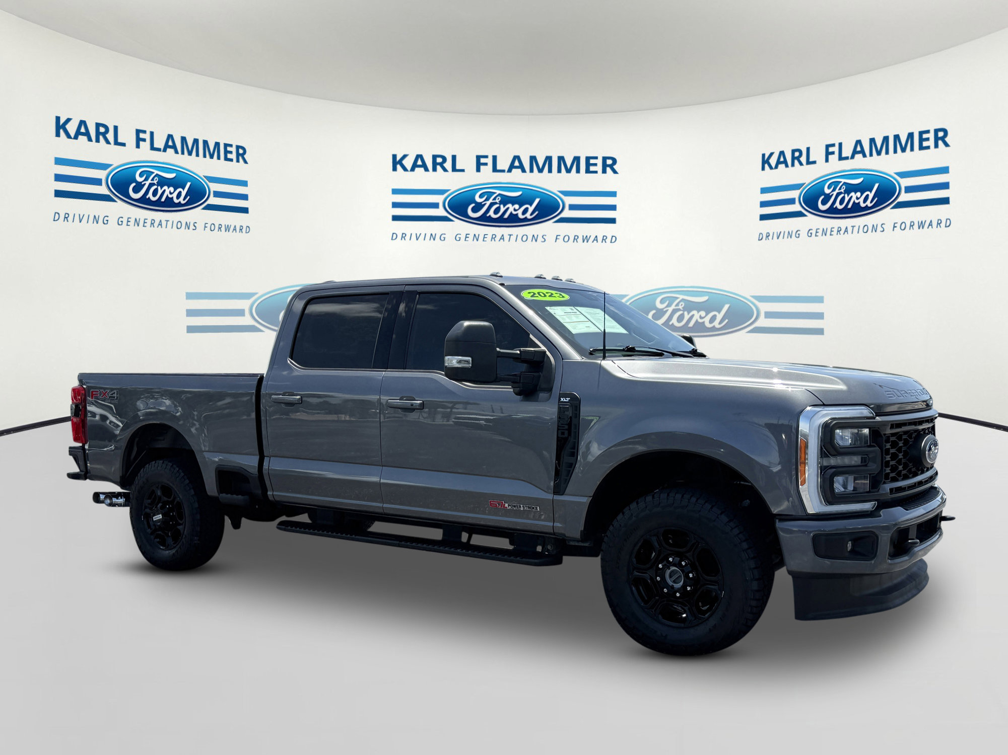 Certified 2023 Ford F350 XLT w/ XLT Premium Package AWD/4WD image 1