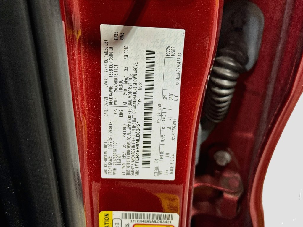 Certified 2021 Ford Ranger XLT w/ Equipment Group 301A Mid RWD image 5