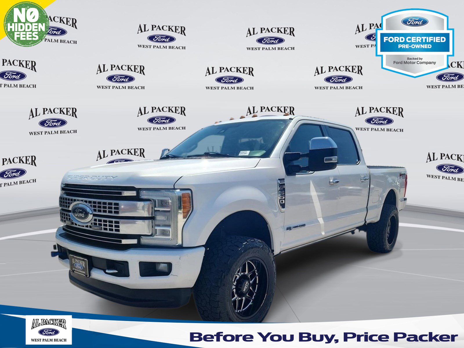Certified 2017 Ford F350 Platinum w/ FX4 Off-Road Package