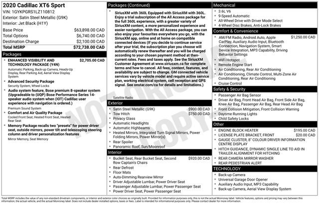 Used 2020 Cadillac XT6 Sport image 4