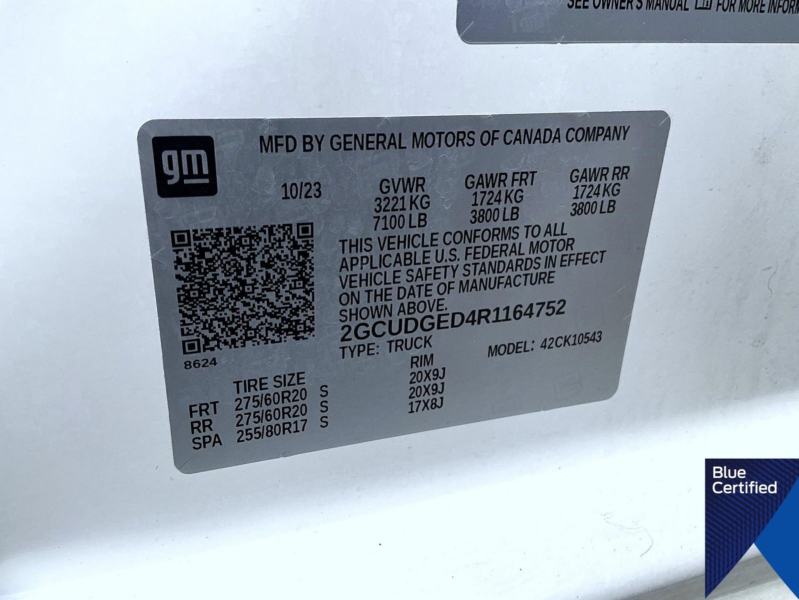Used 2024 Chevrolet Silverado 1500 LTZ AWD/4WD image 28