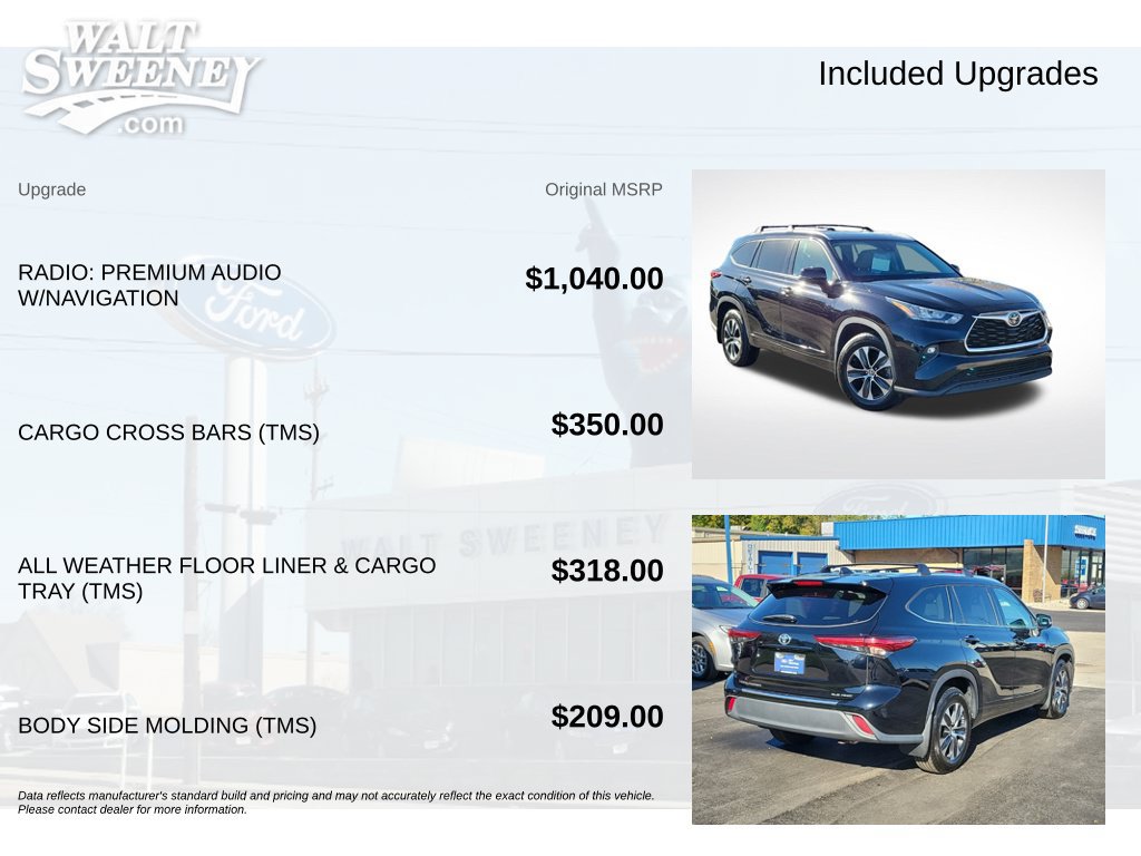Used 2020 Toyota Highlander XLE AWD/4WD image 11