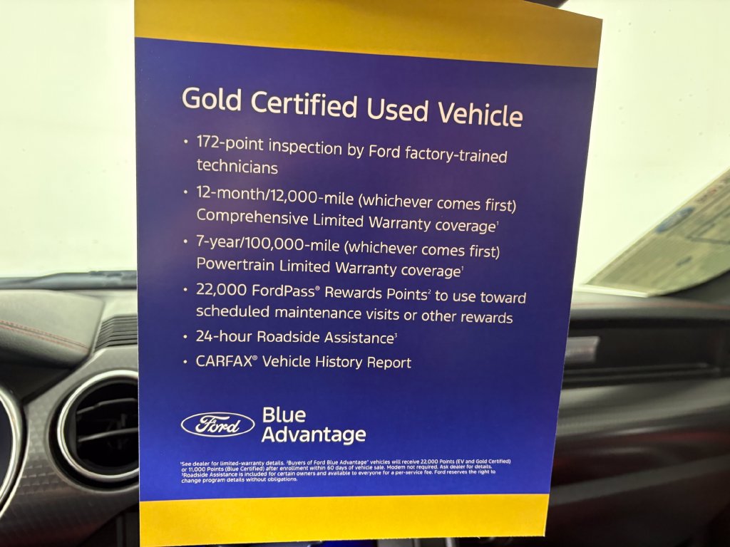 Certified 2022 Ford Mustang GT Premium w/ GT Performance Package RWD image 25