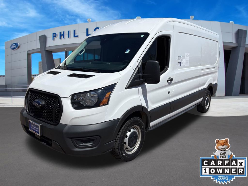 Certified 2022 Ford Transit 250 Medium Roof w/ Interior Upgrade Package RWD image 1