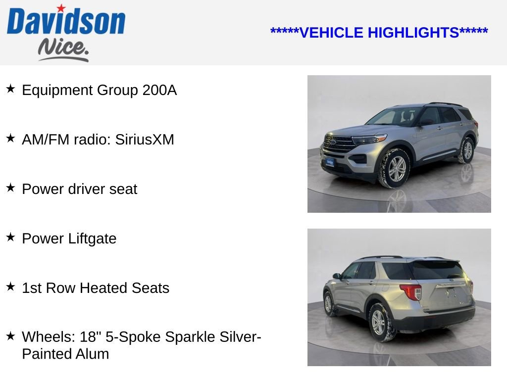 Certified 2021 Ford Explorer XLT image 4