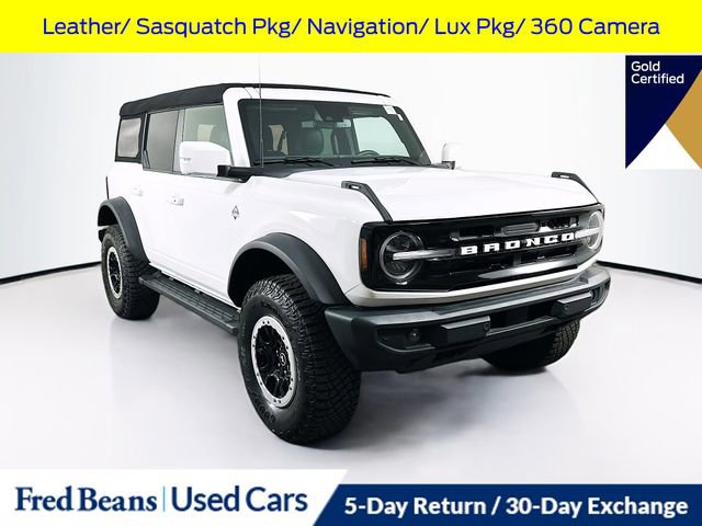 Certified 2024 Ford Bronco Outer Banks w/ Sasquatch Package