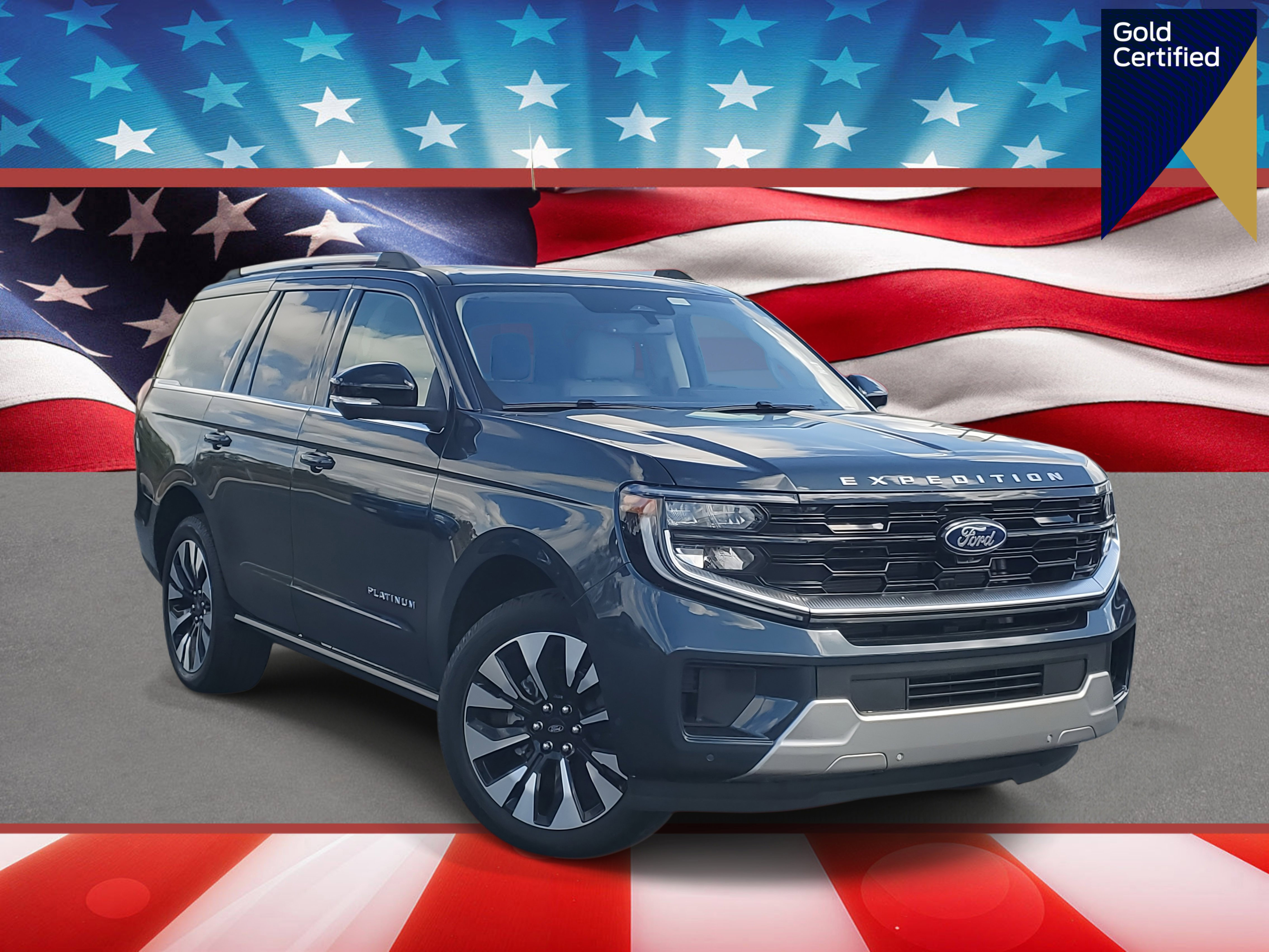 Certified 2025 Ford Expedition Platinum w/ Driver's Package