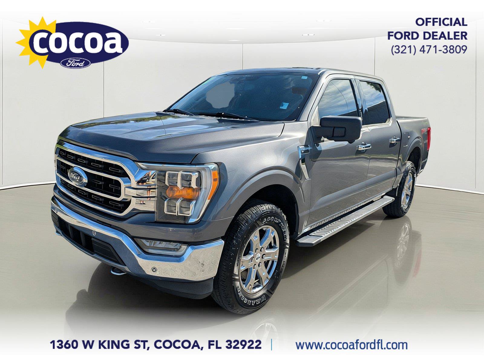 Certified 2021 Ford F150 XLT w/ Equipment Group 302A High AWD/4WD image 1