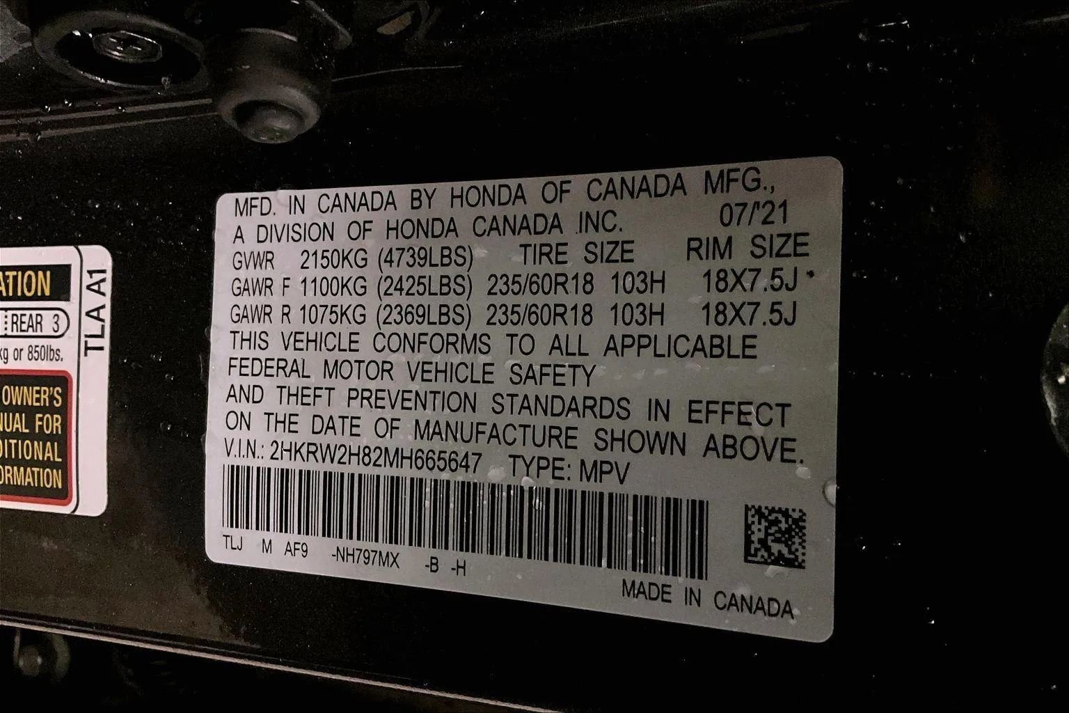 Used 2021 Honda CR-V EX-L image 32