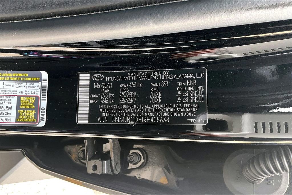 Used 2024 Hyundai Tucson SEL AWD/4WD image 35