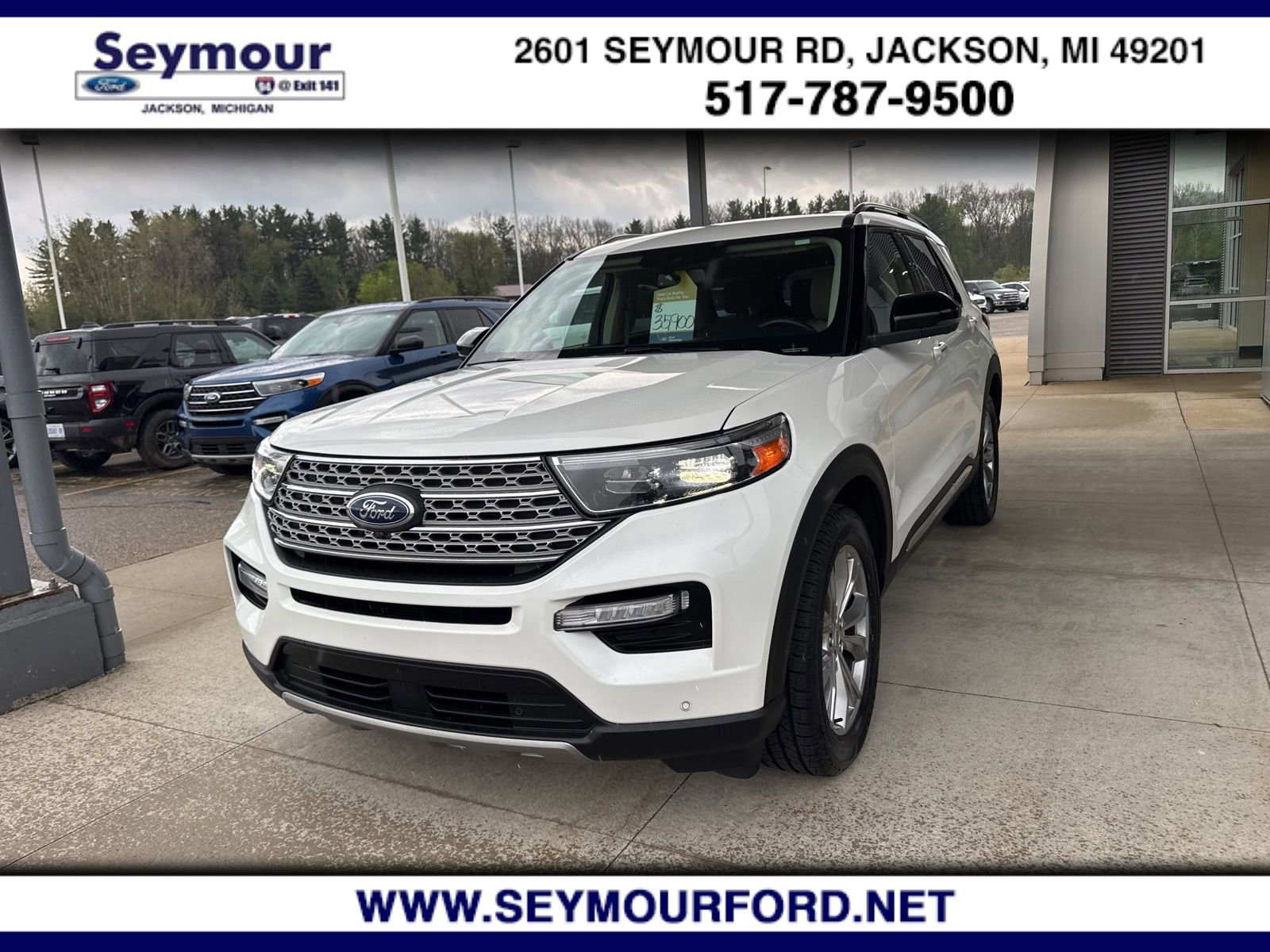 Certified 2023 Ford Explorer Limited w/ Limited Technology Package AWD/4WD image 9