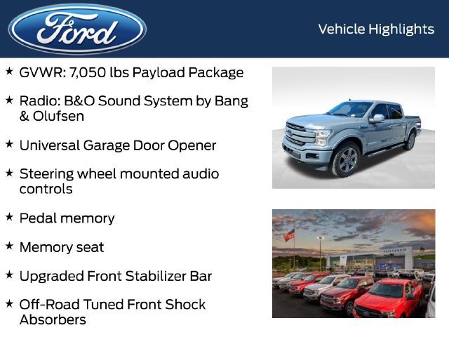 Certified 2020 Ford F150 Lariat w/ Equipment Group 502A Luxury AWD/4WD image 9