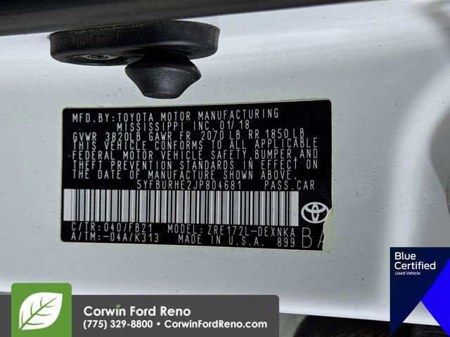 Used 2018 Toyota Corolla LE image 32