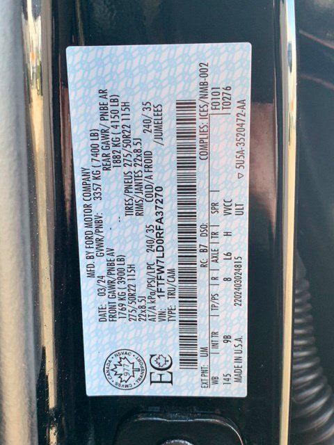 Certified 2024 Ford F150 Platinum AWD/4WD image 31