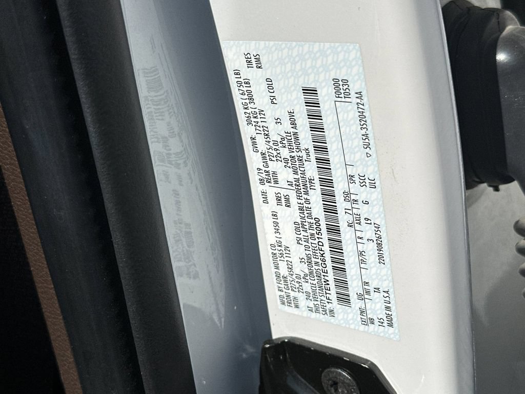 Certified 2019 Ford F150 Limited w/ Trailer Tow Package AWD/4WD image 27