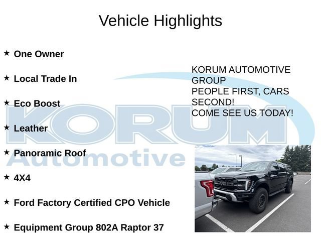 Certified 2025 Ford F150 Raptor AWD/4WD image 4