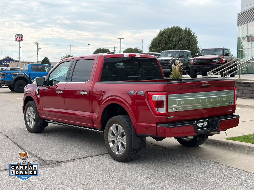 Certified 2022 Ford F150 Platinum w/ Equipment Group 701A High AWD/4WD image 4