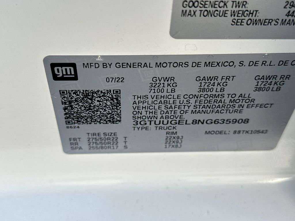 Used 2022 GMC Sierra 1500 Denali w/ Denali Reserve Package image 28