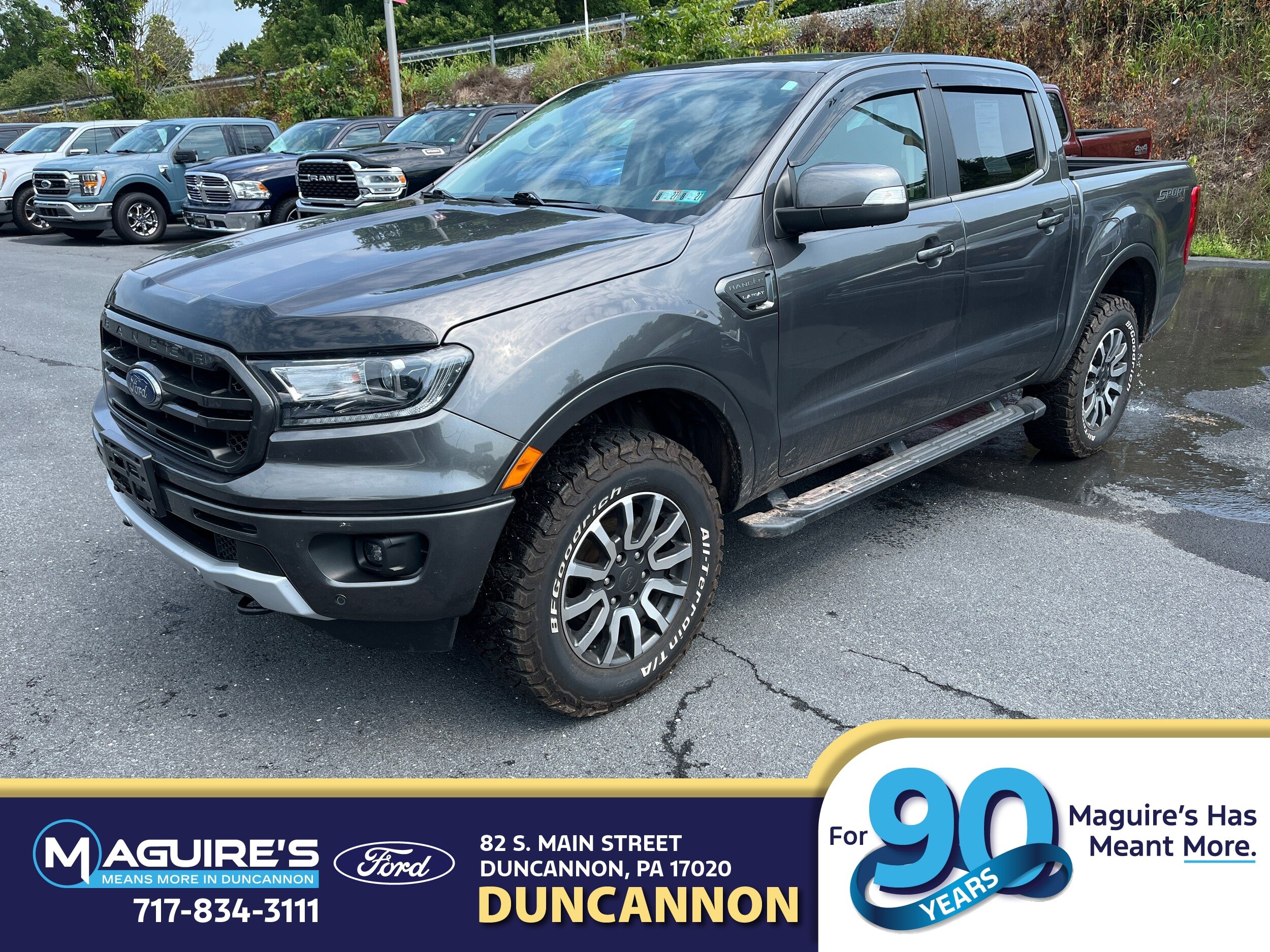 Certified 2019 Ford Ranger Lariat w/ Equipment Group 501A Mid