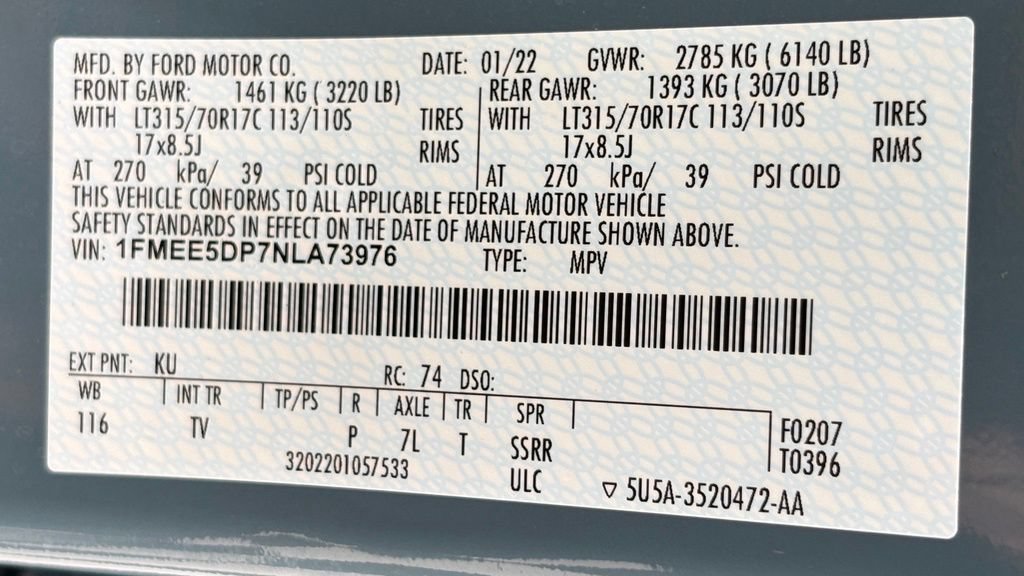Certified 2022 Ford Bronco Wildtrak AWD/4WD image 53