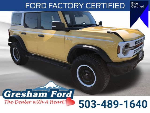 Certified 2023 Ford Bronco Heritage Edition