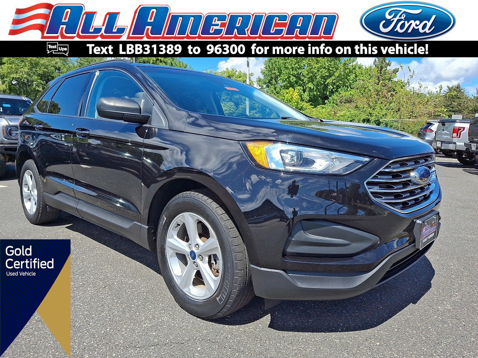 Certified 2020 Ford Edge SE