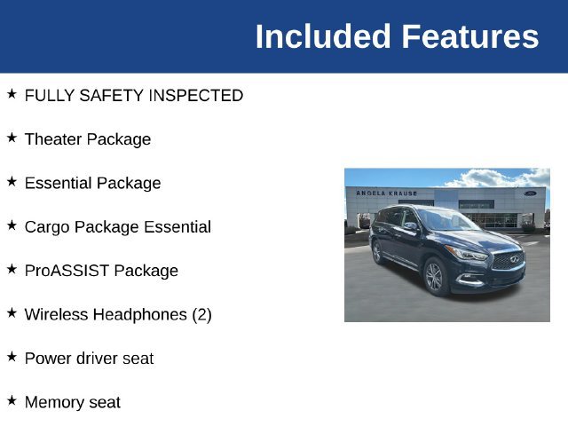 Used 2019 INFINITI QX60 Luxe w/ Essential Package FWD image 5