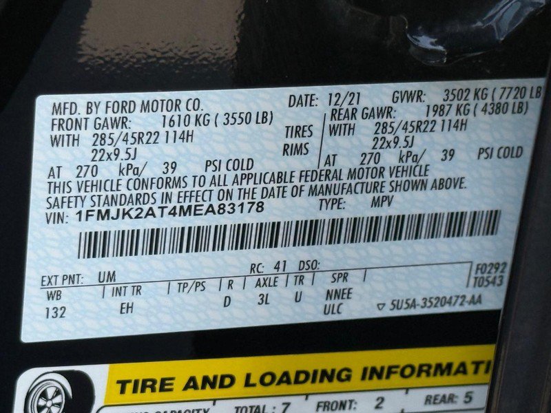 Certified 2021 Ford Expedition Max Limited AWD/4WD image 34