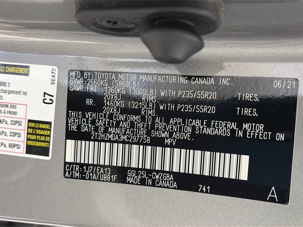 Used 2021 Lexus RX 350 AWD w/ Premium Package image 9