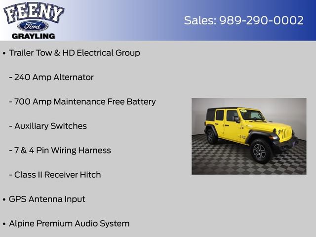 Used 2020 Jeep Wrangler Unlimited Sport S AWD/4WD image 24