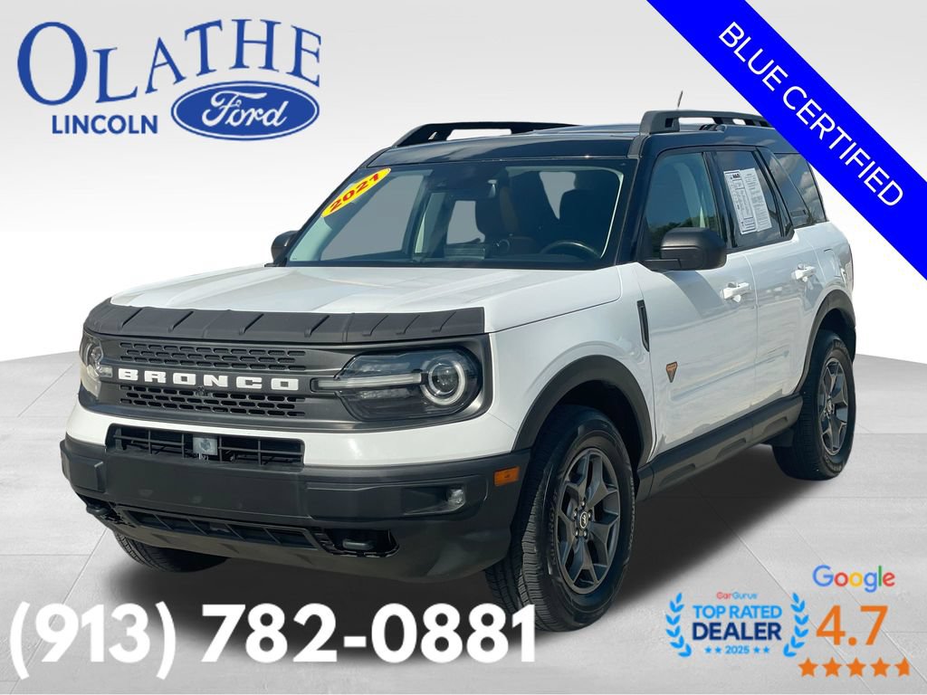 Certified 2021 Ford Bronco Sport Badlands w/ Badlands Package AWD/4WD image 1