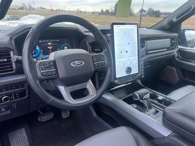 Certified 2023 Ford F150 Lightning Lariat w/ Equipment Group 511A High image 17