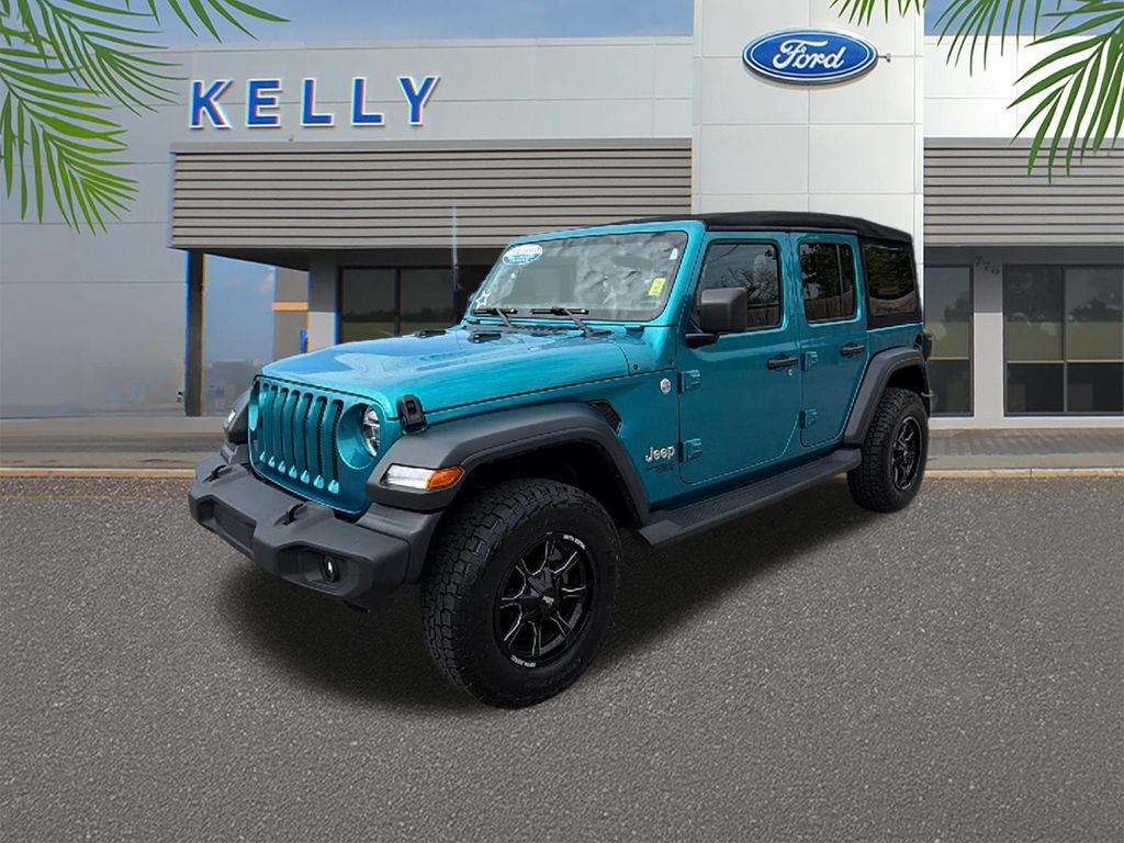 Used 2020 Jeep Wrangler Unlimited Sport AWD/4WD video 1