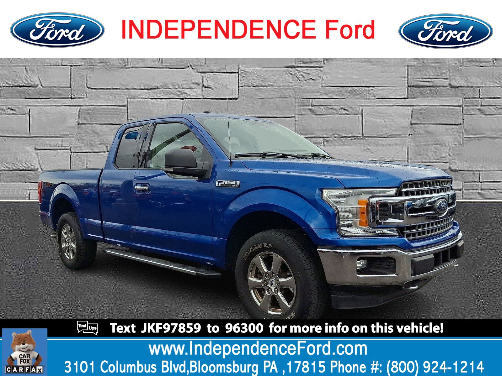 Certified 2018 Ford F150 XLT w/ Equipment Group 302A Luxury