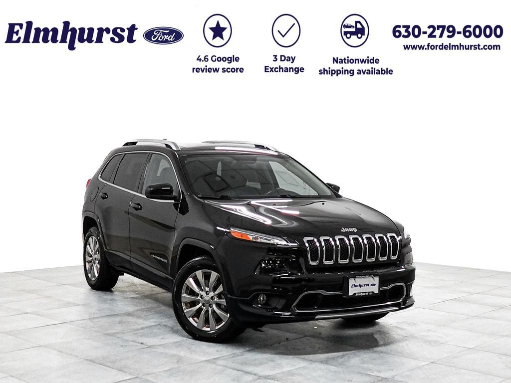 Used 2017 Jeep Cherokee Overland
