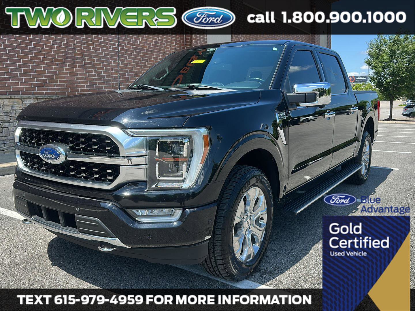 Certified 2022 Ford F150 Platinum w/ Equipment Group 701A High