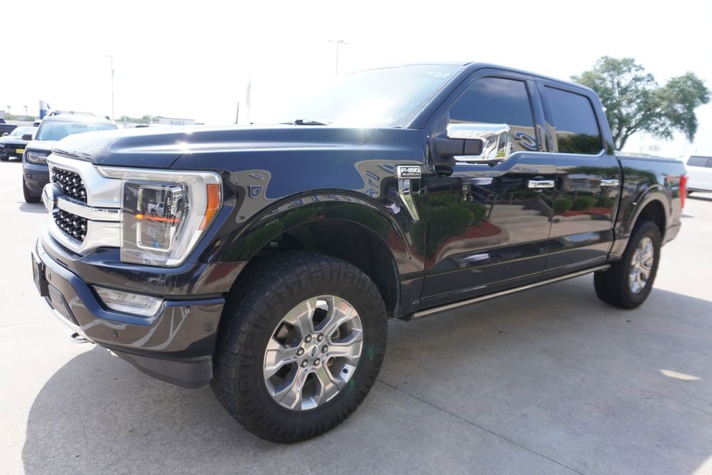 Certified 2022 Ford F150 Platinum w/ Equipment Group 701A High AWD/4WD image 3
