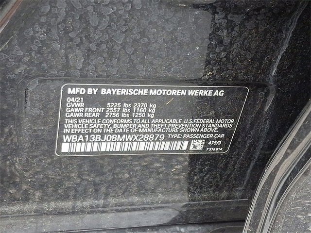 Used 2021 BMW 530i xDrive w/ Premium Package image 32