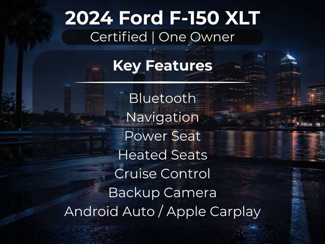 Certified 2024 Ford F150 XLT w/ Equipment Group 302A MID image 14