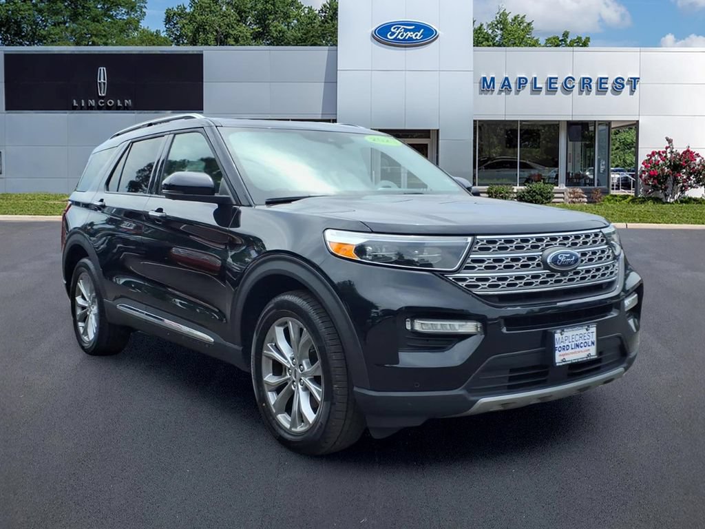 Certified 2023 Ford Explorer Limited w/ Limited Technology Package AWD/4WD image 1