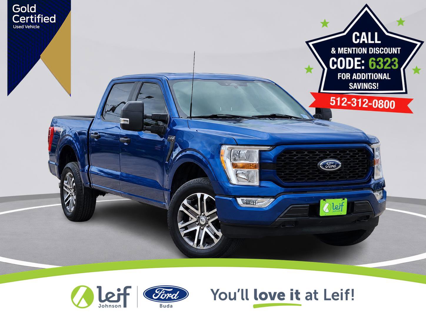 Certified 2022 Ford F150 XL w/ STX Appearance Package
