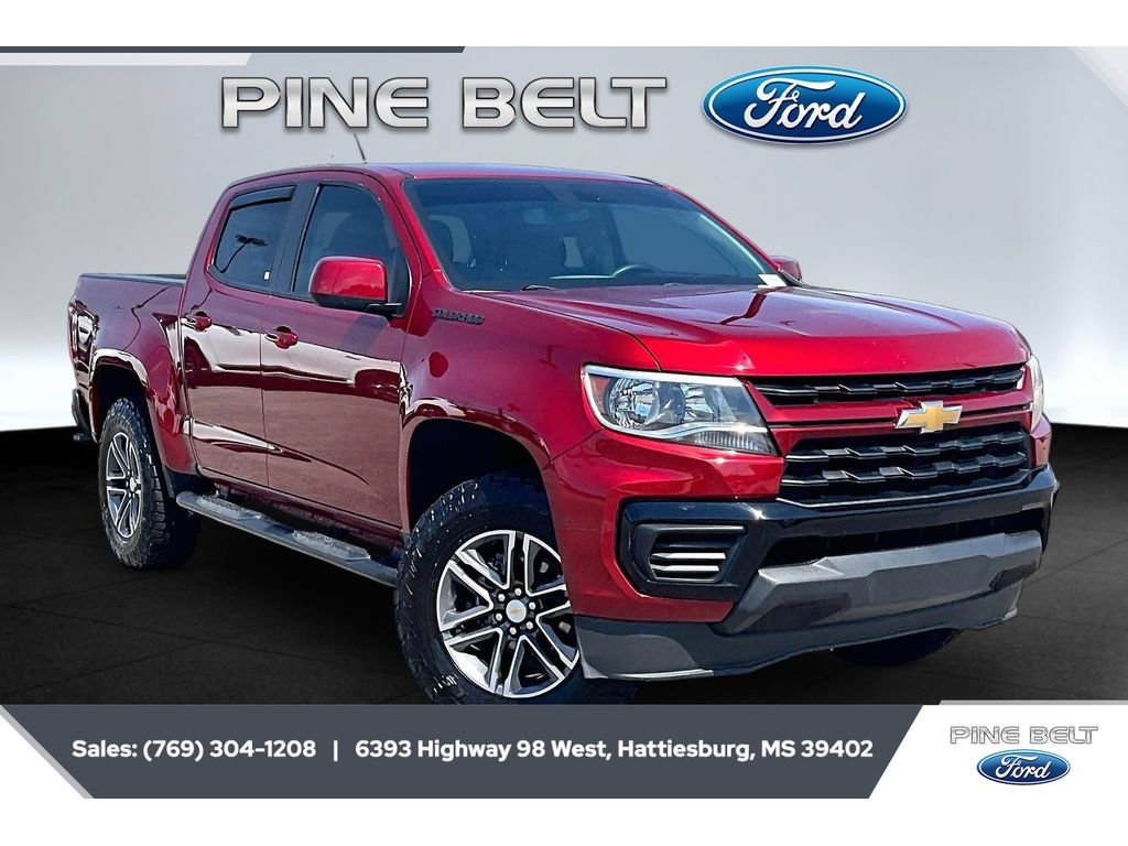 Used 2021 Chevrolet Colorado W/T w/ Custom Special Edition RWD image 1