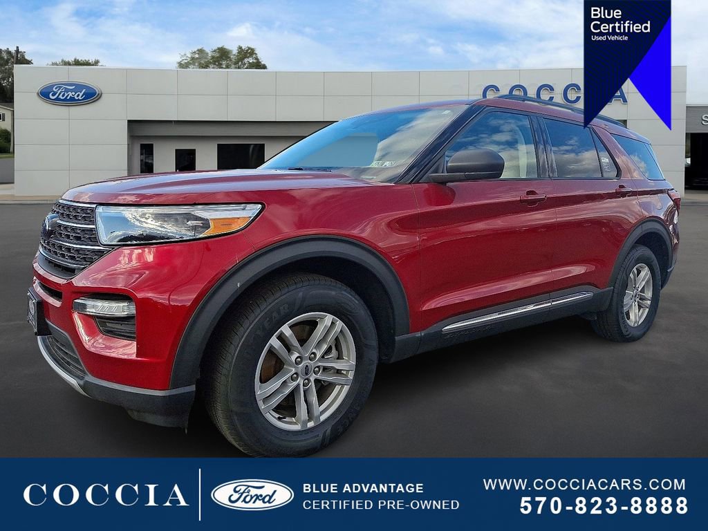 Certified 2022 Ford Explorer XLT w/ Equipment Group 202A