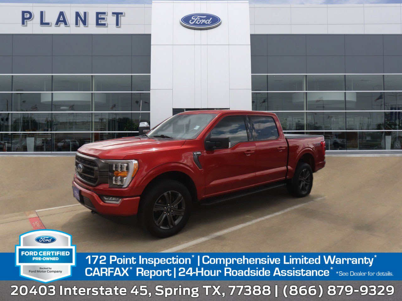 Certified 2023 Ford F150 XLT w/ Equipment Group 302A High AWD/4WD image 1