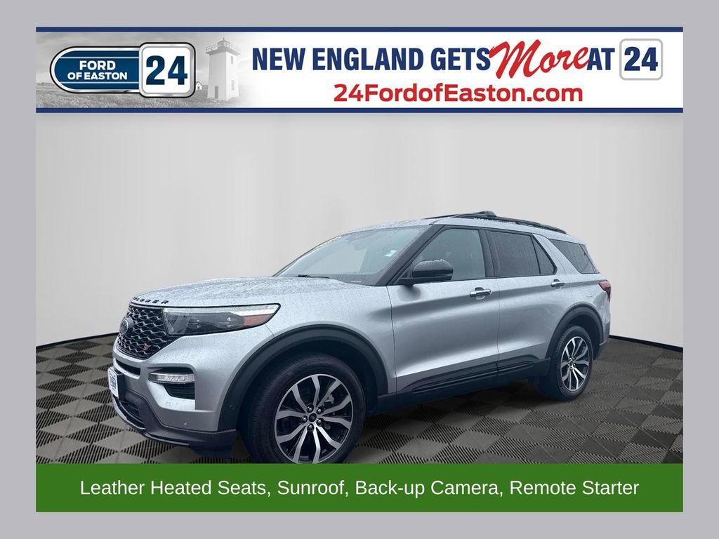 Certified 2020 Ford Explorer ST w/ Premium Technology Package AWD/4WD image 1