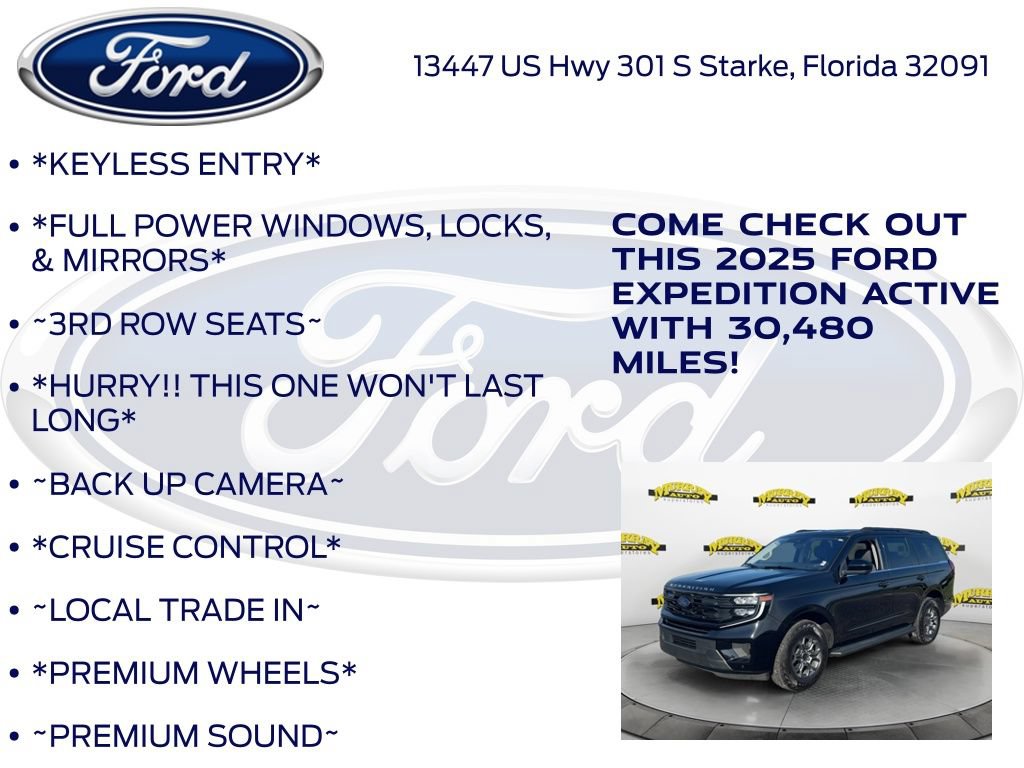 Certified 2025 Ford Expedition Active RWD image 12