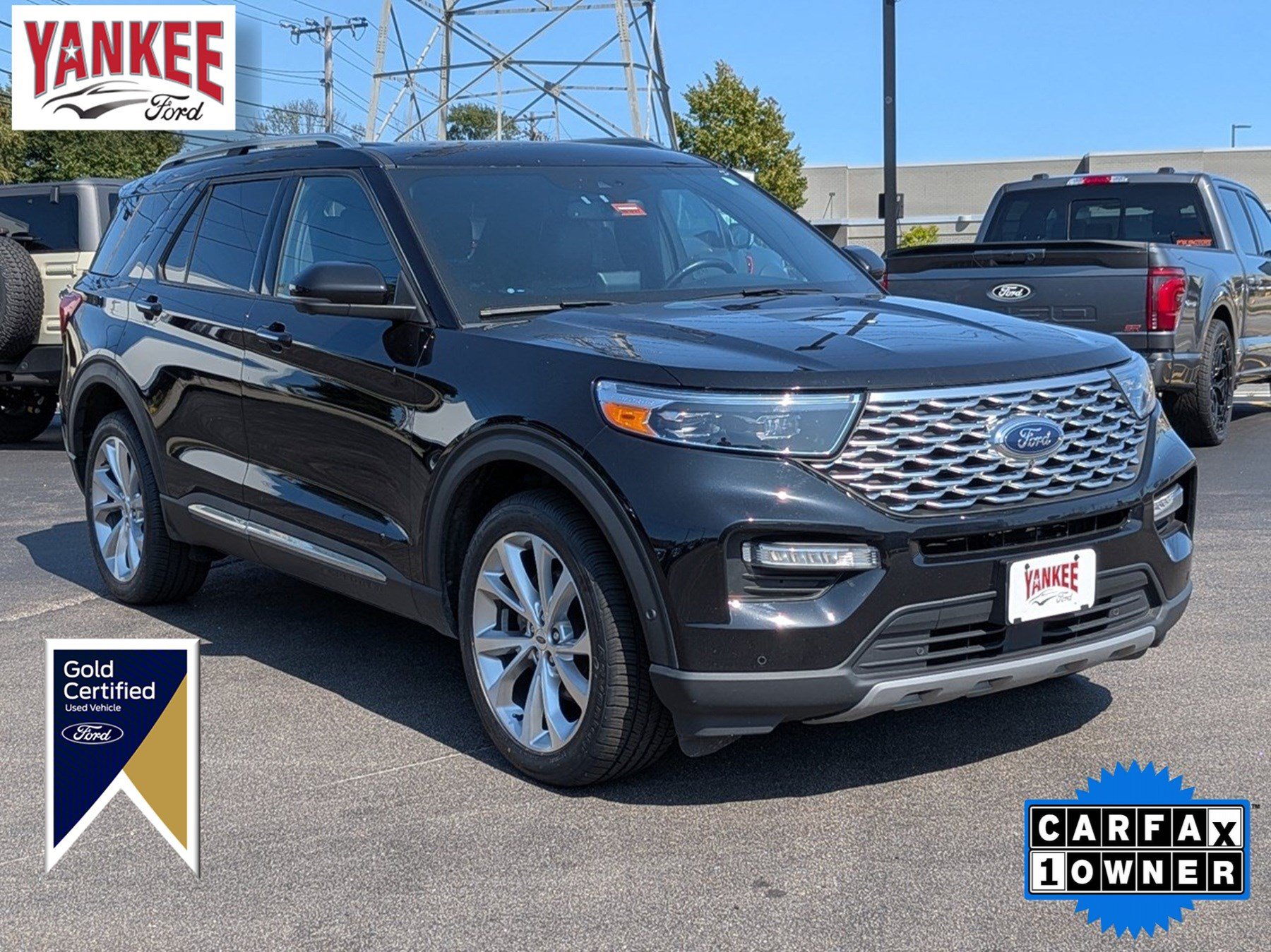 Certified 2021 Ford Explorer Platinum AWD/4WD image 1